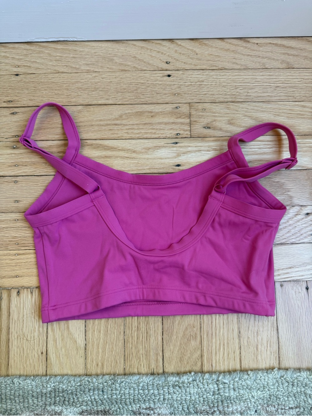 SET Active Hot Pink Crop Sports Bra - Picture 2 of 2